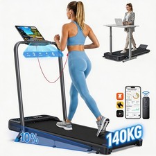 Laufband F&uuml;r Zuhause mit Steigung 10% Elektrisch Klappbar Walking Pad bis 145kg