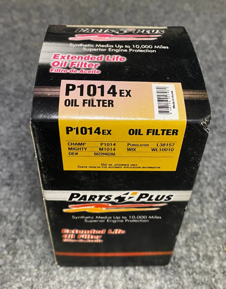 Parts Plus 发动机机油过滤器 - P1014EX - 适合 Ram 1500 / 1500 经典和吉普车 — 第 3/4 张图片