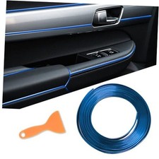 Interior Car Accessories for Women Men,Auto Trim Strips,Pinstriping Filler Blue
