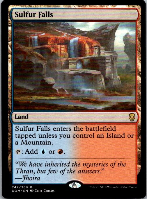 Prerelease Cards #247 Sulfur Falls