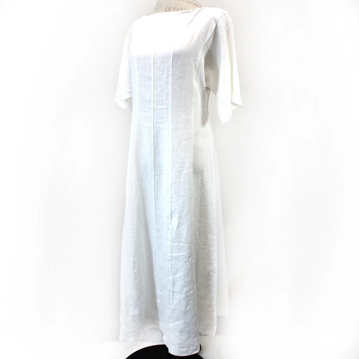 Boat Neck White Dresses for Women for sale | eBay