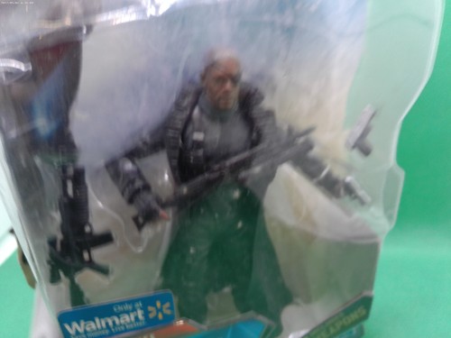 Captain America First Avenger Marvel comics Nick Fury Hasbro 2011 Wal Mart NOS - Picture 4 of 7