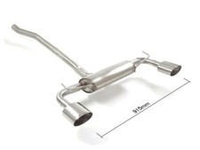 Ragazzon Duplex Sportauspuff Jeep Renegade 1.0l T3 re li je 1x135x90mm scharf