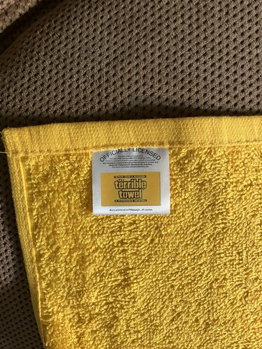 Pittsburgh Steelers Terrible Trolley Towel Rare - Picture 2 of 2