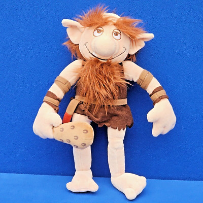 EFELING STEINZEITMENSCH STOFFPUPPE 32 CM SOFT DOLL PUPPE FREIZEITPARK NL