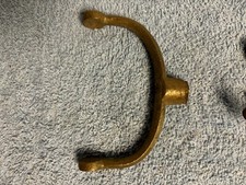 Antique 1880's/90's Circa High Wheel Bicycle Handlebar Grip Stirrup Casting Pair