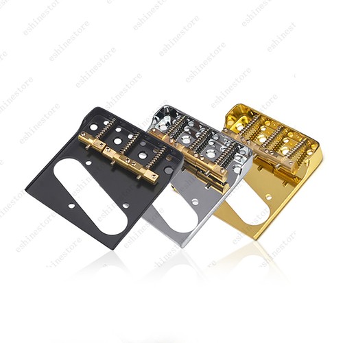 Tele Guitar single Bridge Compensated Brass Saddle Cut-Down Sides For Telecaster - 第 3/12 張圖片