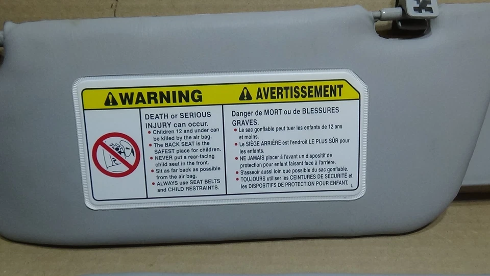 Chevrolet Tracker Grand Vitara 1999-2004 parasol izquierdo derecho gris Foto 4 de 4