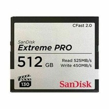 SanDisk Extreme Pro 2.0 CFast Memory Card, 512 GB
