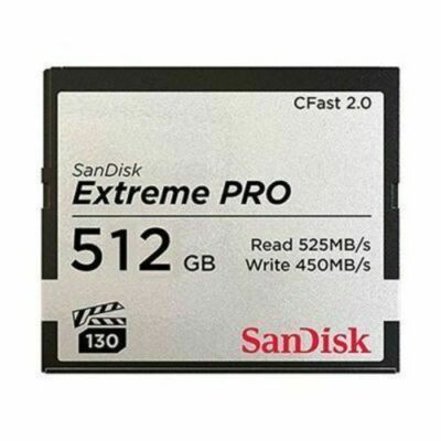 SanDisk Extreme Pro 2.0 CFast Memory Card, 512 GB