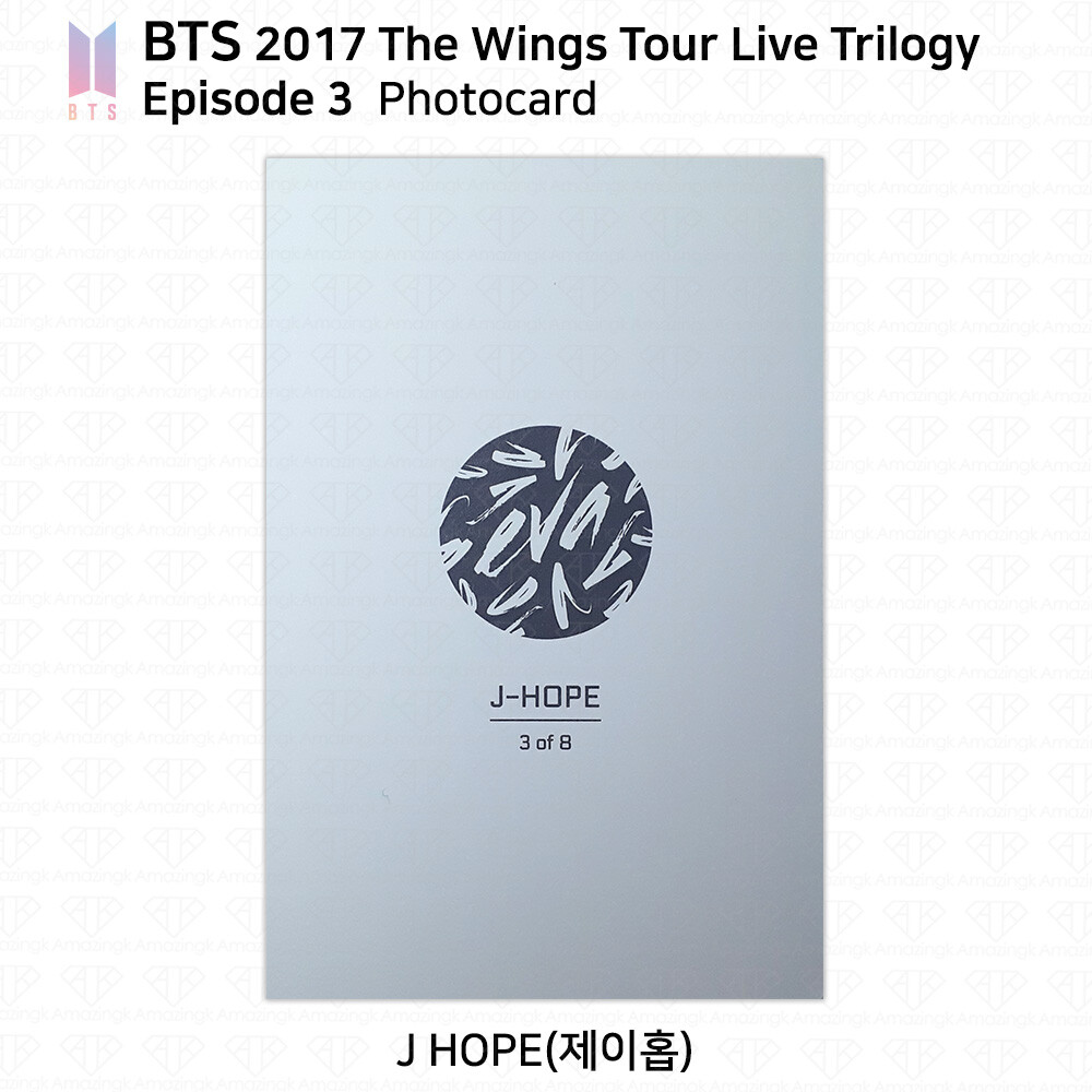 THE WINGS TOUR EPISODE III うちわ BTS Bangtan Boys 2017 The Wings Tour Live Trilogy Episode 3