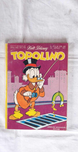 TOPOLINO 1115 - 10 APRILE 1977 - WALT DISNEY - MONDADORI - FUMETTO - Afbeelding 1 van 4
