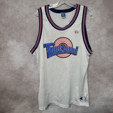 Rare Vintage 90s Champion Space Jam Tune Squad Bugs Bunny 1 Jersey Mens 48 XL