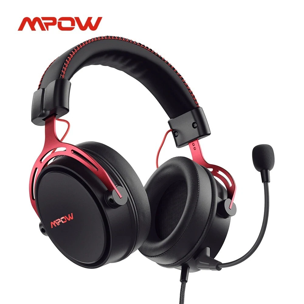 Gaming Headset 3D Surround Sound Headphone with Noise Cancelling Mic for PS4 PS5