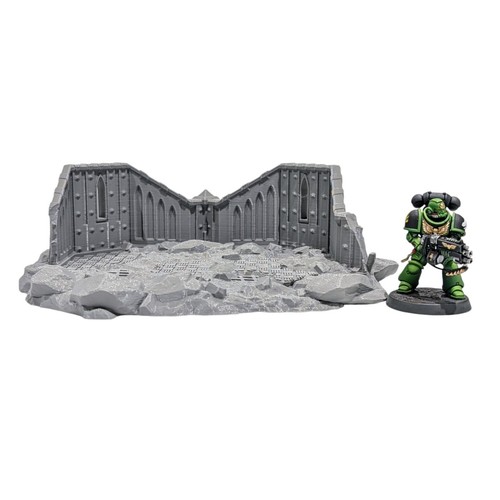Aegis Defence Trench - 28mm 3D Printed Imperial Terrain for Tabletop Wargaming - Picture 5 of 7