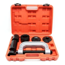 21Pcs Ball Joint Pressure Kit Mounting Adapter Tool Garage Auto Repair Shop