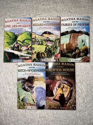 M.C. Beaton Book Bundle X 5, 6, 7, Hamish Macbeth, Agatha Raisin, Mystery - Imagen 17 de 95