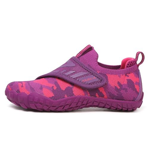 Kids Sneakers Tennis Barefoot Shoes for Boys Girls Zero 10.5 Little Kid Purple - Picture 7 of 7