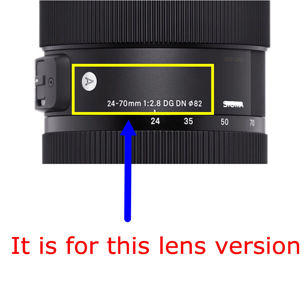 NEW For Sigma ART 24-70mm F2.8 DG DN Lens Zoom + Focus NEW For Sigma ART 24-70mm F2.8 DG DN Lens Zoom + Focus
