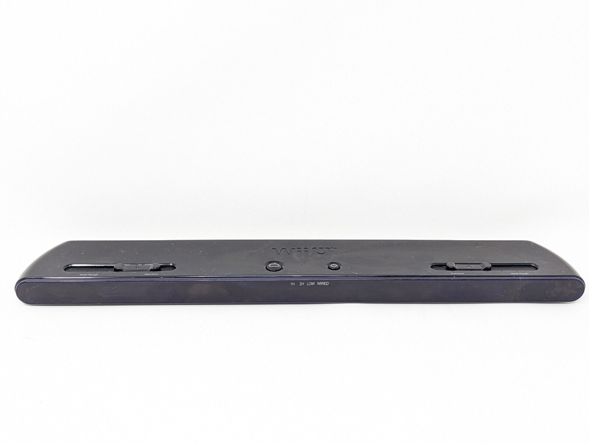 Nintendo Wii U Wide Range Wireless Ultra Sensor Bar Black
