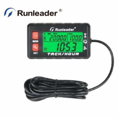 Runleader Hour Meter & RPM Gauge – Real-Time Display For Motorcycles & Marine Engines