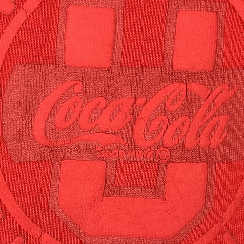 Camisa Polo De Colección Coca Cola Hombres Talla M Roja Manga Larga Estrellas Ganadora Universitaria *Leer - Imagen 4 de 12