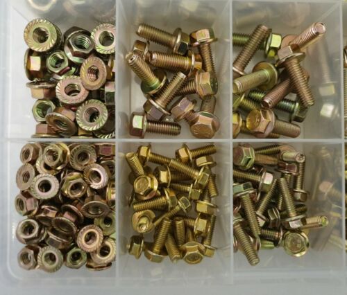 FLANGE BOLT & NUT KIT HONDA,CIVIC,INTEGRA,ACCORD,PRELUDE,S2000,JAZZ,CRV,RACE - Picture 4 of 8