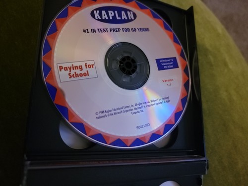 Kaplan SAT & ACT Deluxe Cd Rom Microsoft 3.1 95 MacIntosh - Picture 5 of 7