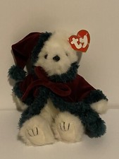 Ty Branie Babies Attic Treasure Klause The White Santa Jointed Bear