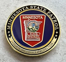 MINNESOTA STATE PATROL Challenge Coin