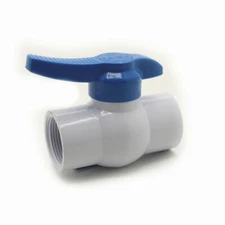 Thrifco 1/2 Inch Slip / Socket PVC Ball Valve - 6415210