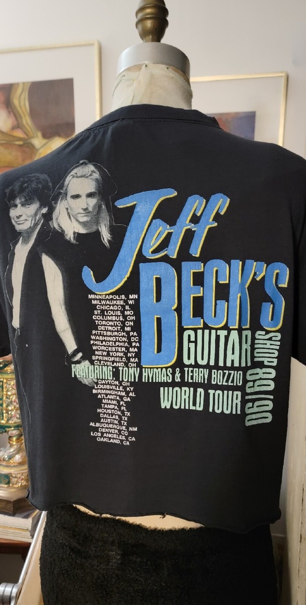 ミュージシャン JEFF BECK GROUP japan tour 1989 tee el ミュージシャン JEFF BECK GROUP japan tour 1989 tee el