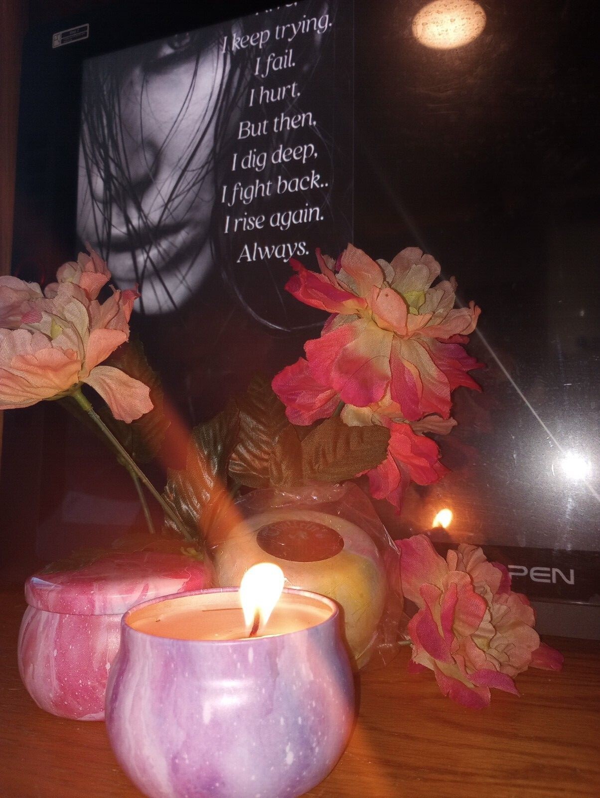 Pack of 3 Thalian Candles scented with Frankincense & Myrrh Berry Mix - Picture 3 of 10