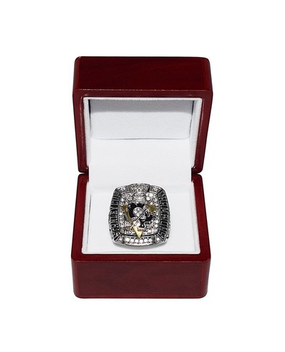 Pittsburgh Penguins 2009 World Champions (Sidney Crosby) Championship Ring & Box - Picture 1 of 4