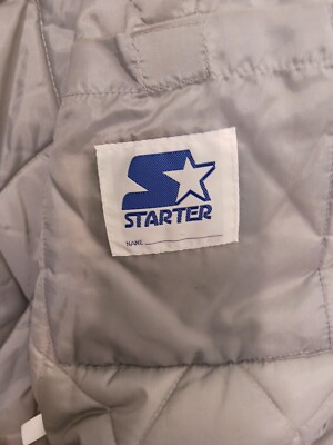Vintage 90's Starter Pro Line Dallas Cowboys Jacket NFL Full