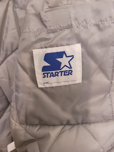 Vintage 90's Starter Pro Line Dallas Cowboys Jacket NFL Full Zip,hood Large - Picture 9 of 13