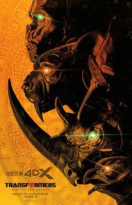 2023 Transformers Rise of the Beasts Movie Poster 11x17 Liza Koshy Arcee Autobot
