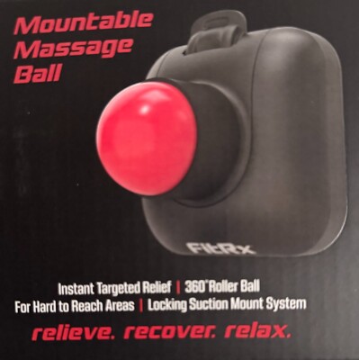 FitRx Mountable Massage ball,relieve,recover,relax.