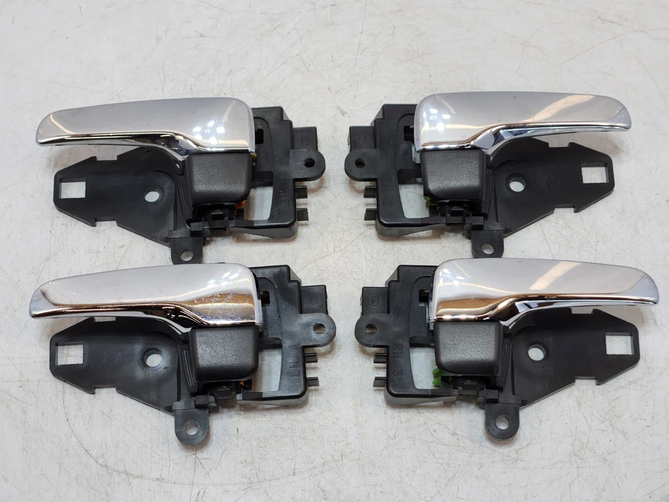 ✅ 08-15 Juego de manijas interiores de puerta trasera delantera Mitsubishi Lancer Evolution OEM* Foto 3 de 4