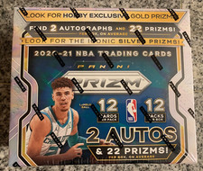 Panini Prizm 2020-21 Basketball Hobby Box Factory Sealed Autos Rookie Rc Amazing