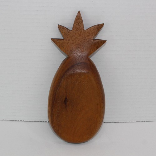 Cuenco vintage con forma de piña Blair Hawaii Monkey Pod 8,75 pulgadas - Imagen 6 de 14