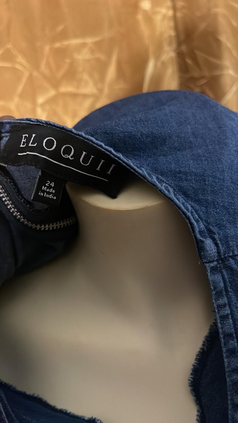 Eloquii Plus Size Chambray Denim Dress Size 24 eBay