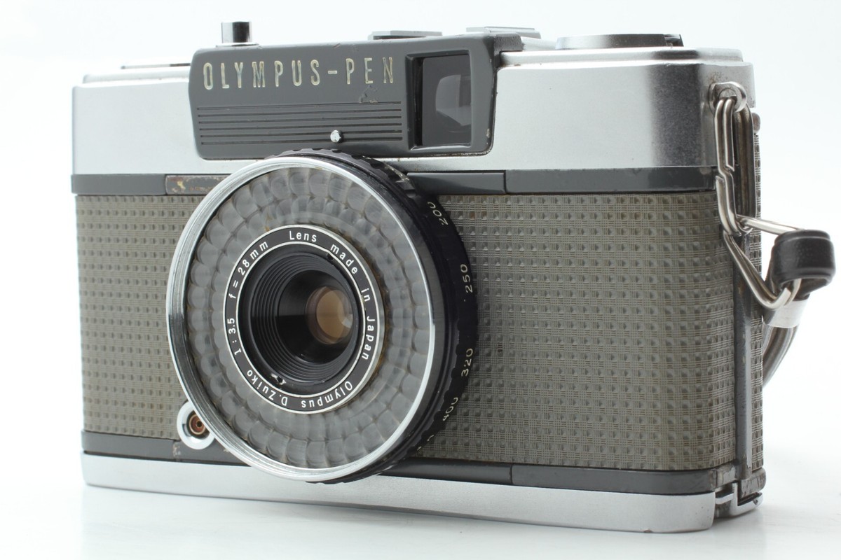 美品 OLYMPUS PEN EE-2 D.ZUIKO 1:3.5 f=28mm OLYMPUS PEN EE-2 D.Zuiko 28mm F/3.5 Half Flame Film Camera from