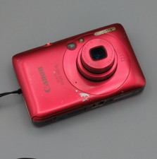 Canon IXUS 100 IS / Powershot SD780 IS Digital Compact Camera Red, Charger, SD