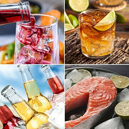 2 Pack Silicone Ice Cube Tray, Ice Cube Trays for Freezer, Easy Release - Picture 2 of 6