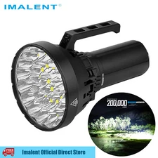 IMALENT MS32 World's Brightest Flashlight 200,000 Lumens Powerful Search Light
