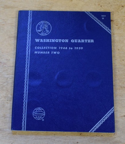 Whitman Washington Head Quarter 9031 1946-1959 Coin Book/Album #2