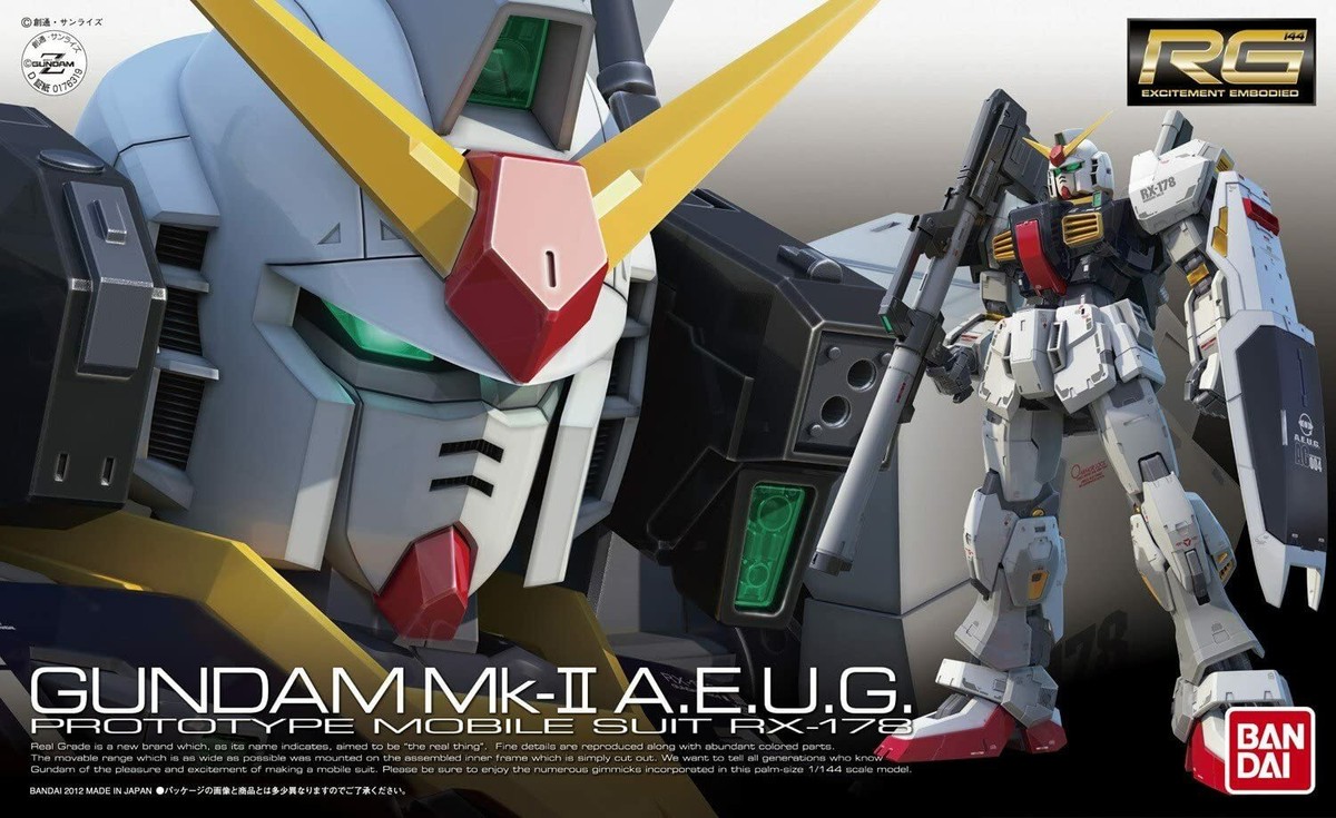 バンダイ HCM ガンダムMk-II 1/144 RX-178 Zガンダム 1/144 HGUC RX-178 ガンダムMk-II(ティターンズ) (機動戦士Z