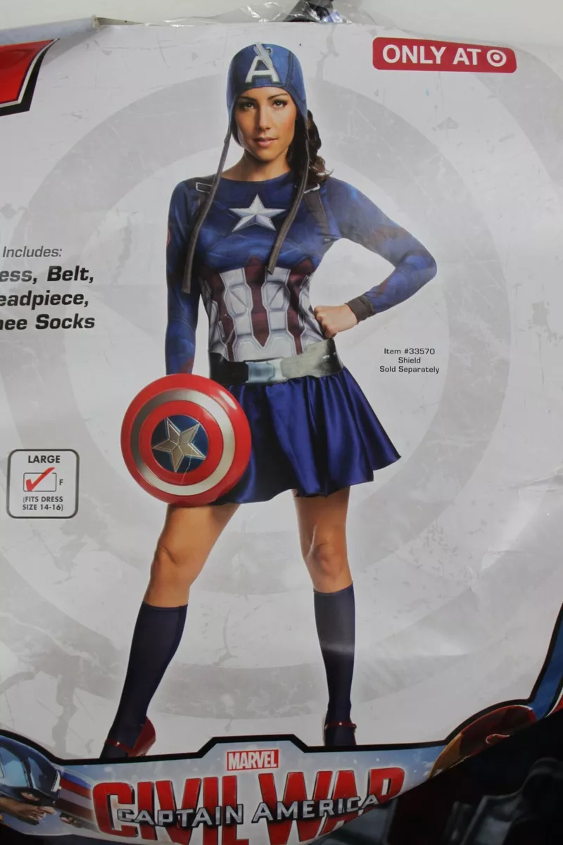 Captain America Womens Costume