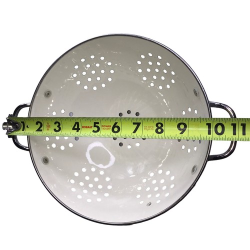 IKEA Colander with Handles, Stainless Steel, White - Picture 6 of 8